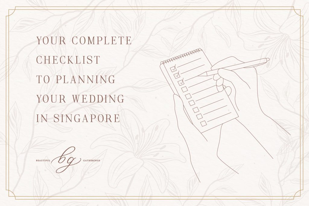 Your Complete Checklist to Planning Your Wedding in Singapore